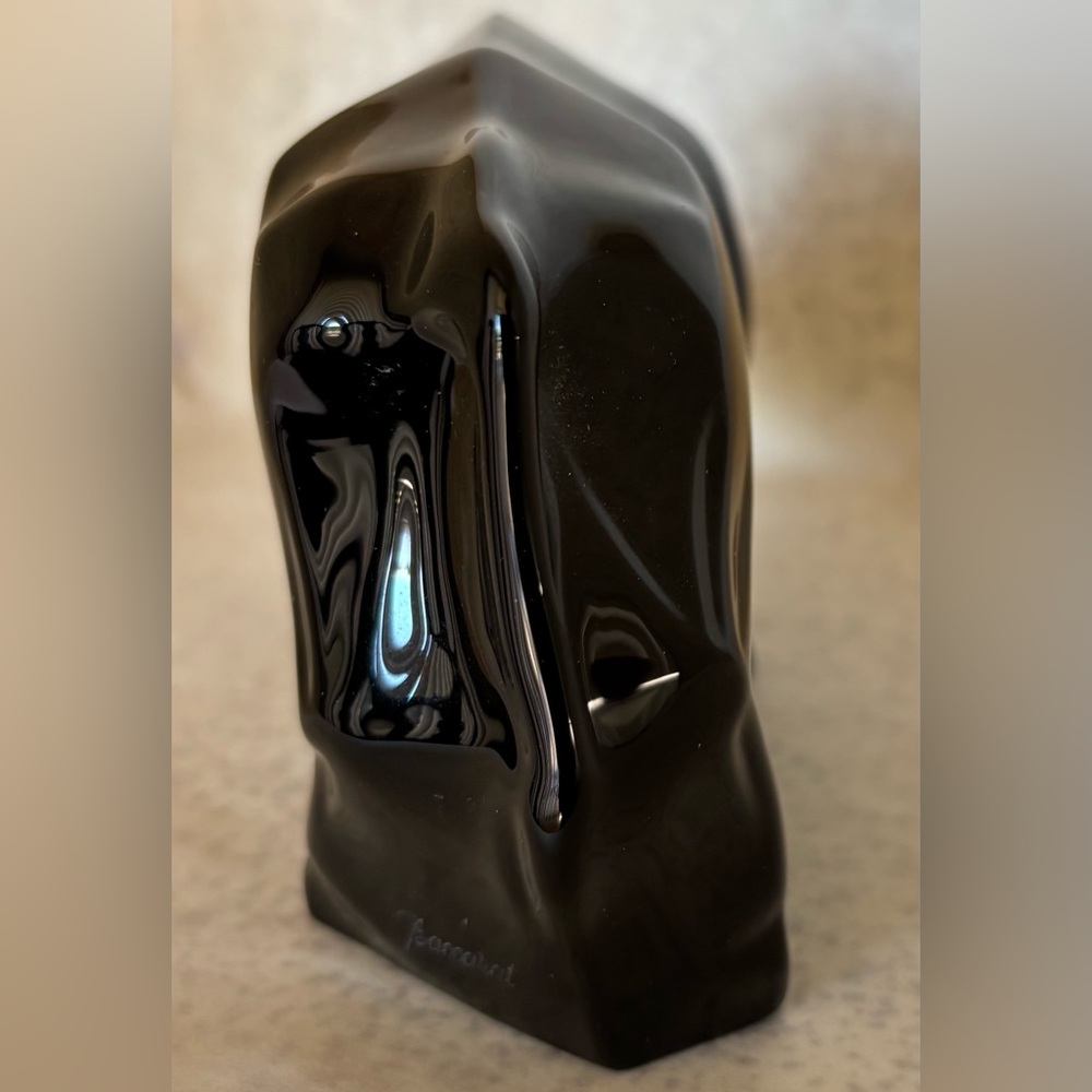 Baccarat Black Crystal Bull - Picture 7 of 14
